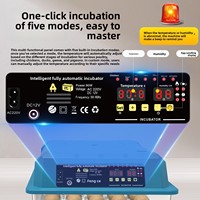 Nouvel incubateur automatique pour œufs, machine à couver compacte et intelligente pour usage domestique avec retournement automatique des œufs