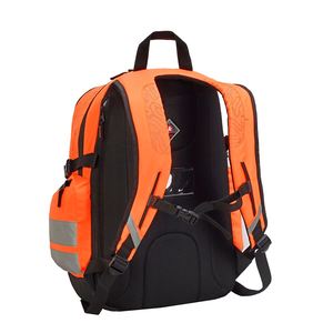 Hi Vis Waterproof Polyester <b>Backpack</b> <b>Heavy</b> <b>Duty</b> Safety Bag Laptop <b>Backpack</b> for Badminton with Reflective Straps - Product Image 4