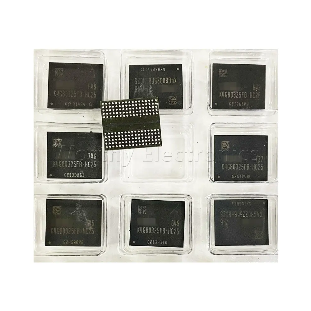 Integrateds Circuit Geheugen Chips 8Gb Dynamische Video Geheugen Bga K4G80325FB K4G80325FB-HC25 DDR5