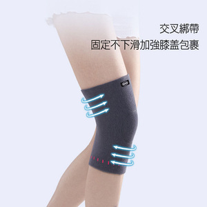 Rodilleras de Forro Polar de Doble Cara Zeamo, Grises, Cálidas, Protector de Menisco, para Uso Invernal en Adultos - Product Image 4