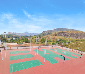 Revêtement de sol sportif INOLP en silicone PU résistant à la chaleur et à la fissuration pour les arènes de basket-ball à fort trafic - Product Image 2