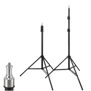 ポータブル軽量リングライト三脚すべての携帯電話 & カメラ3セクション調整可能 - Product Image 1