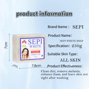 Jabón Transparente Spei para Eliminar el Acné con Aceite Esencial, Marca Privada OEM, 250 g, Apto para Piel Negra - Product Image 2