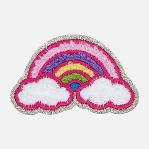 Patchs en chenille brodés pour vêtements, lettres à <span class=keywords><strong>coudre</strong></span> ou thermocollantes, style rose mignon, du fabricant - Product Image 3