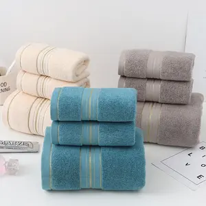 100% Cotton Luxury Chinese Made Silk Edge Sweet Super Soft Large Bath Towel with Logo Luxury Set