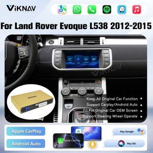 Viknav Linux System <b>Wireless</b> Carplay Android Auto Decoder Box For Land Rover Evoque L538 2012-2015 Original Car Radio Screen - Product Image 2