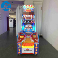 Machine de jeu d'arcade à monnayeur pour lancer de sacs de sable avec récompense de billets de loterie, équipement pour centre de divertissement intérieur