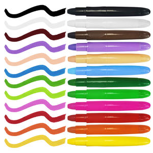 المهنية النيون رسم على الوجه جي أطقم للأطفال و الجسم لون القلم رسم على الوجه مجموعة للرياضة المشجعين المكياج الطباشير عصا - Product Image 1