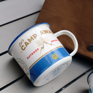 <span class=keywords><strong>Tazas</strong></span> de cerámica <span class=keywords><strong>personalizadas</strong></span> para acampar al aire libre, <span class=keywords><strong>tazas</strong></span> de café esmaltadas de cerámica, diseño personalizado - Product Image 6