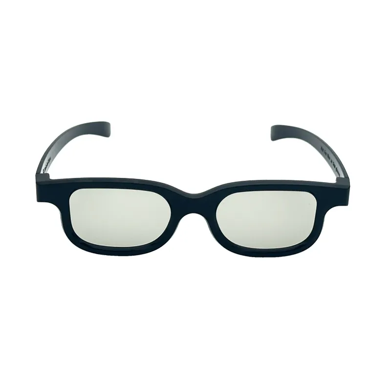 แว่นตา 3 มิติโพลาไรซ์แบบวงกลมแบบพลาสติกสําหรับโรงภาพยนตร์และโปรเจคเตอร์ทีวี 3 มิติแบบพาสซีฟ