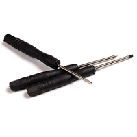 Mini tournevis 2 mm 3 mm pour réparation de téléphone portable, tournevis de précision isolé de poche