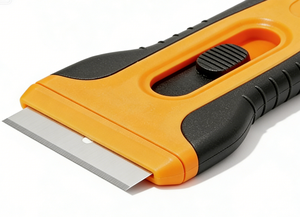 Raspador Retráctil de Plástico de Alta Calidad <span class=keywords><strong>Easyway</strong></span> con Cuchillas de Acero para Vidrio, Estufas, Ventanas, Uso Doméstico, OEM/ODM Disponible - Product Image 3