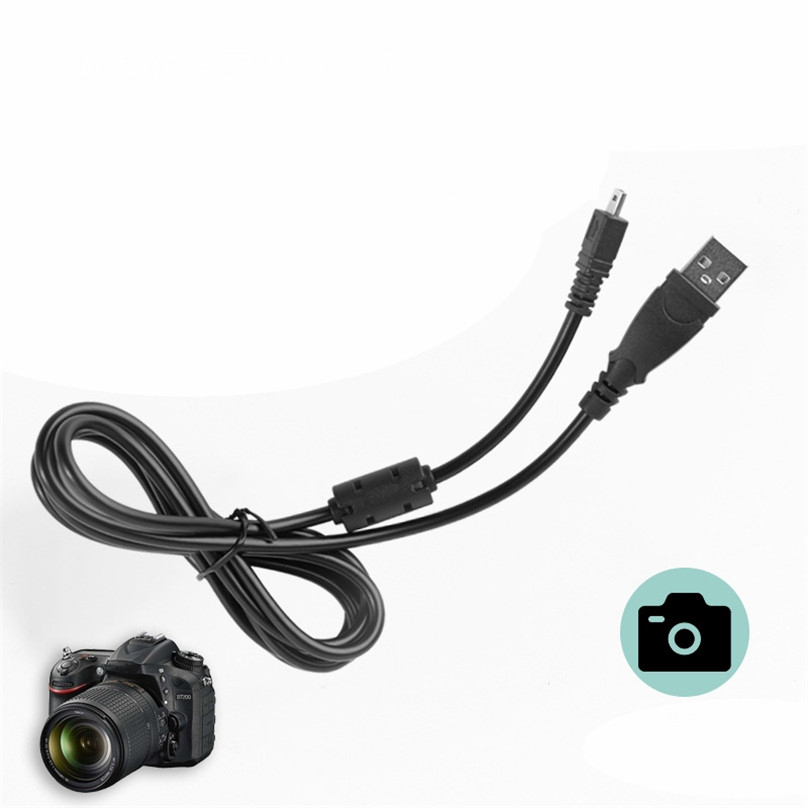 Cavo USB, adatto per fotocamera digitale Nikon Coolpix A10, da 1,8 m