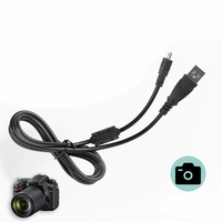 Cable de Alimentación USB UC-E6 de 8 Pines, Cable de Carga y Transferencia de Datos Universal de 3 Pies para Cámaras Digitales Nikon, Sony, Olympus