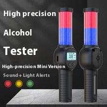 Portátil Mini Comando Vara <span class=keywords><strong>Alcohol</strong></span> <span class=keywords><strong>Tester</strong></span> Detector Tela Digital Display Popular Som de Alarme de Voz para Auto-Inspeção - Product Image 3