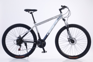 Vélo de montagne populaire en alliage d'aluminium vert clair argenté Bicicleta Frein à disque double avec 21 24 27 30 vitesses MTB - Product Image 3