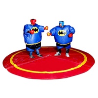 Costume de lutte sur le thème du camouflage gonflable de haute qualité, jeu de sumo, jeu de lutte pour enfants/adultes