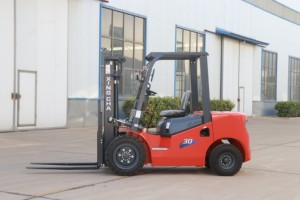 Carretilla elevadora de combustión interna diésel de alta calidad de 3 toneladas, 4 toneladas, 5 toneladas para industrias agrícolas - Product Image 3