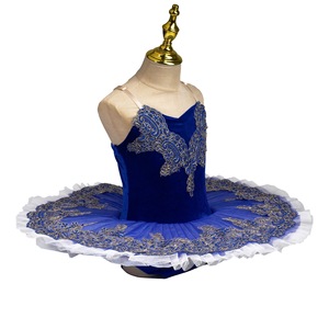 Tutú Profesional de Ballet para Niñas, Disfraz de Lago de los Cisnes, Traje Clásico de Bailarina, Vestido de Princesa de Gasa - Product Image 3