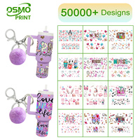 Servizio Personalizzabile Osmo: Adesivi Colorati con Citazioni per Infermieri, Cartoni Animati, UV DTF, Mini Portachiavi Stanley, Decorazioni e Decalcomanie