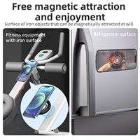 Support magnétique mobile OEM ODM à rotation 360°, design super fin pliable, hauteur réglable, pour bureau ou salle de sport
