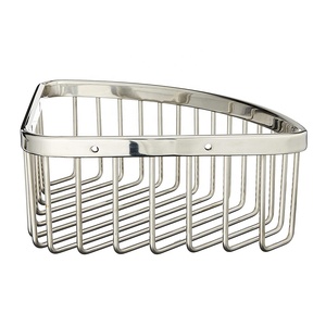 Juego de accesorios de <span class=keywords><strong>baño</strong></span> ideal, estante de ducha de esquina de almacenamiento de acero inoxidable pulido con espejo - Product Image 5