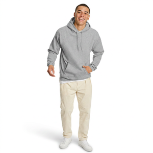 Sweat-shirts à capuche de haute qualité 100% coton Couleurs unies - Product Image 1