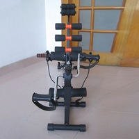 Banc d'entraînement abdominal réglable pour la maison, machine d'exercice pour abdominaux, équipement de fitness pour entraînement complet du corps, idéal pour les exercices à domicile