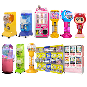 Mall Gacha Gumball Mini-automaat, muntbediende Gacha-automaat, multi-kleuren mini-capsule speelgoed Gachapon-automaat - Product Image 6