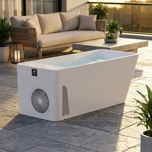 Bain de glace tout-en-un pour la récupération sportive avec refroidisseur intégré, équipement de thérapie par bain de glace autonome pour salle de sport et salle de bain - Product Image 1