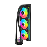 Nouveau Refroidisseur Liquide AIO Populaire 2026 pour CPU avec Système de Refroidissement Haute Performance, Refroidisseur à Eau à Roulement Fluide pour Boîtier d'Ordinateur Gamer