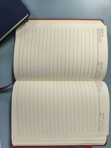 Premium High Quality PU Leather <b>Notebook</b> with <b>Lined</b> Pages A5 Size Journal Custom Logo Personalized Print 100 Sheets - Product Image 4
