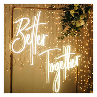 Letrero de neón led personalizado, decoración feliz por siempre, señal de neón, todo lo que necesita es amor