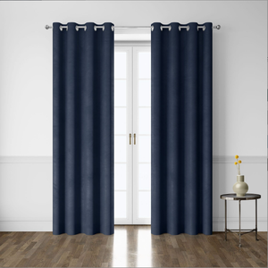 <span class=keywords><strong>Cortinas</strong></span> Opacas XinLan al por Mayor, Negras, con Aislamiento Térmico, Hebilla Metálica, Estilo Moderno, Personalizables, <span class=keywords><strong>para</strong></span> Dormitorio - Product Image 2