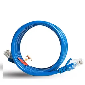 Sıcak satış UTP Cat6 yama kablosu ağ Patchcord marka bakır/CCA yama kablosu 0.5M-30M yama kablosu veri iletişim kablosu 8 Pin