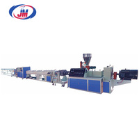 Línea de Extrusión de Tuberías de Plástico Controlada por PLC, Máquina para Fabricar Tuberías de Conducto Eléctrico de PVC