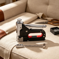 Agrafeuse manuelle industrielle professionnelle robuste, agrafeuse réglable pour rembourrage, outil de fixation rapide pour le travail du bois et le bricolage, ODM