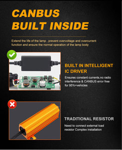 Huajian CANBUS lỗi miễn phí 14W 18V 7000k P21W/BA15S/P27/W21W/3157 LED switchback tín hiệu lần lượt đảo ngược ánh sáng đèn ô tô bóng đèn - Product Image 5