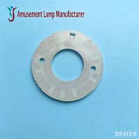 Placa LED Circular de 12V CC, Placa de Luz LED de Colores, Núcleo de Luz LED, Placa Emisora de Luz de Colores, Fuente de Luz LED de 54mm