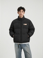 Veste légère de luxe de haute qualité, manteau d'hiver chaud et épais, style homme coupe courte coupe-vent personnalisé