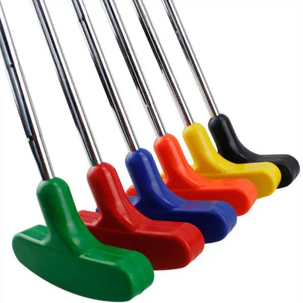 GP Double Side Mini Golf Putters Rubber Head Putter Custom Logo Universal Golf Club Putter For Kids Child