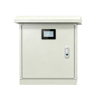 Conjunto Completo de Gabinete de Distribución Eléctrica de Bajo Voltaje de Acero Inoxidable IP55 para Sistemas de Tratamiento de Gases Residuales