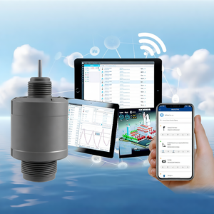 Medidor de Nivel de Agua por Radar FMCW de 80 GHz Sin Contacto con Precisión de 10 mm y Rango de 0.2-10 m - Product Image 1