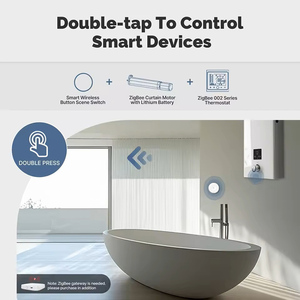 Tuya ZigBee Tastenschalter Szenario-Schalter Intelligente Verknüpfung Smart-Geräte-Automatisierung Szenario-Controller Batteriebetrieben App - Product Image 5