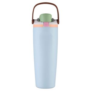 High Quality 30Oz Stainless Steel Travel Insulated Water <b>Bottle</b> Flask Tumbler Water <b>Bottles</b> Mug Cup Flask With Handle Lid - Product Image 1