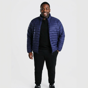 Manufacturer Custom logo polyesternylon winter plus size puffer 3XL <b>Warm</b> <b>Jacket</b> Winter <b>Jacket</b> <b>Men</b> Solid Colo - Product Image 1