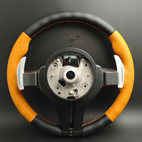 Volant de sport M en cuir perforé orange pour BMW F10 F11 F20 F22 F30 F31 F32 F33 F34 F35 F36 M3 F80 M4 F82 M2 F87 F90