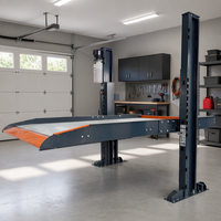 BOJINSI Élévateur de stationnement double colonne pour voitures, gain de place pour la maison et les entreprises