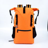Sac à dos imperméable de sport le plus vendu, sac étanche 30L avec bretelles rembourrées pour la gym, la course à pied, le cyclisme et les voyages