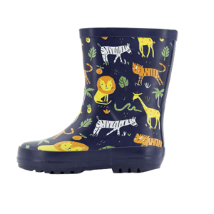 Bottes <span class=keywords><strong>de</strong></span> <span class=keywords><strong>pluie</strong></span> imperméables mignonnes pour enfants, faible MOQ, bottes en caoutchouc EVA antidérapantes à imprimé dinosaure <span class=keywords><strong>de</strong></span> dessin animé pour tout-petits, pour garçons - Product Image 2